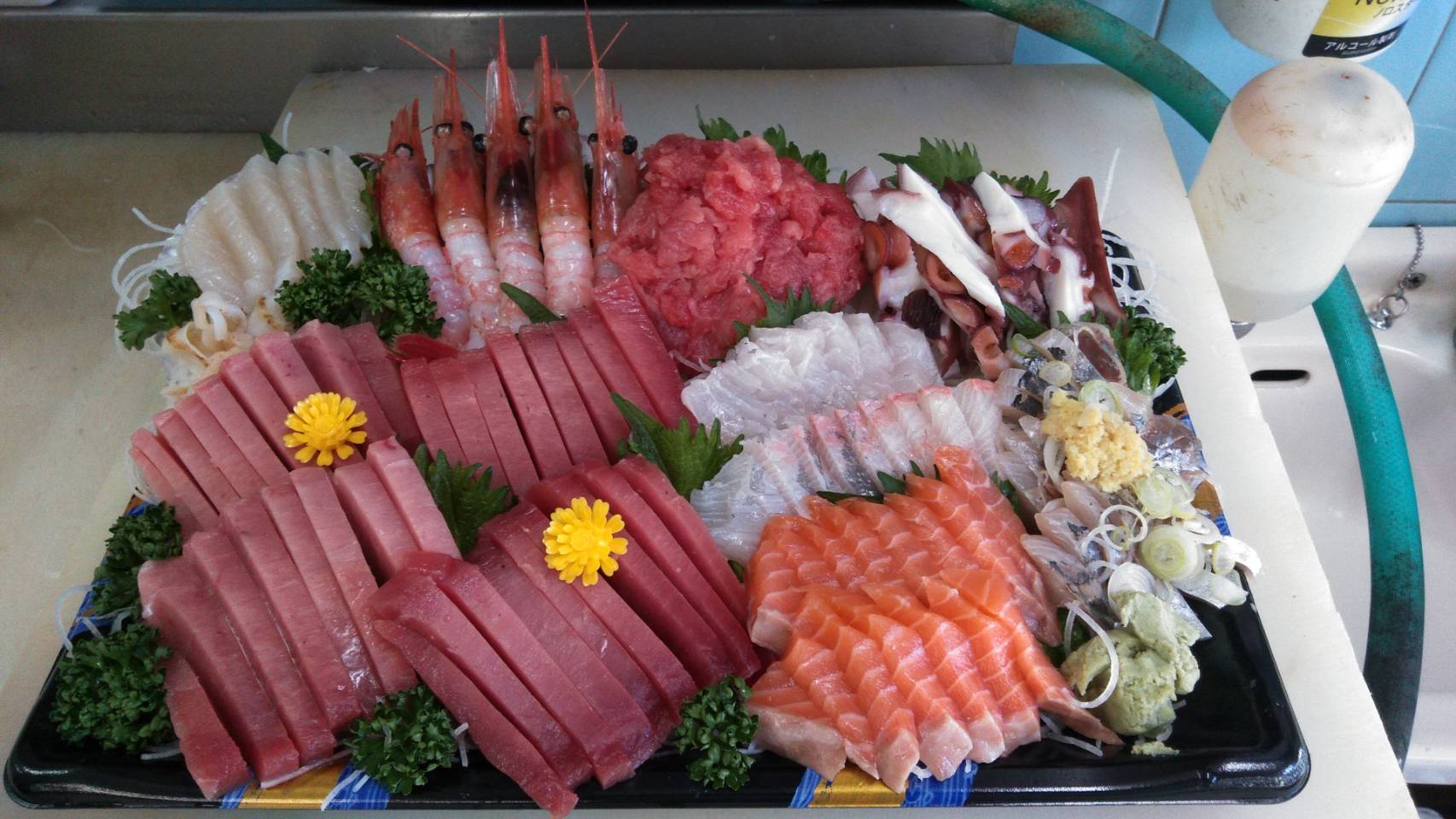 刺身盛り合わせ